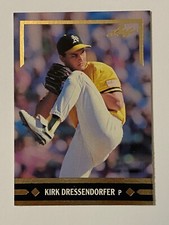 ⚾ 1991 Leaf Baseball Gold Leaf Rookies Insert #BC13 Kirk DRESSENDORFER ⚾