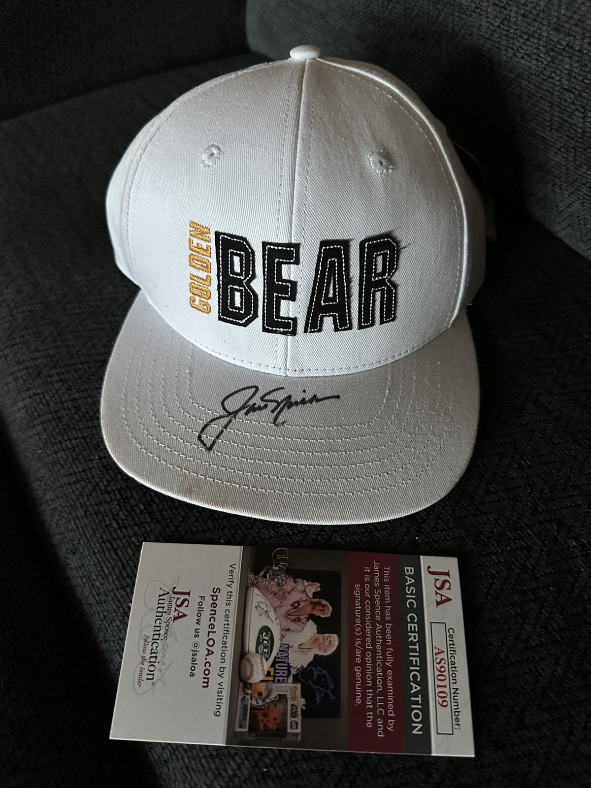 Jack Nicklaus Autographed Signed New Golf Hat Pga Tour New JSA Authentication COA 