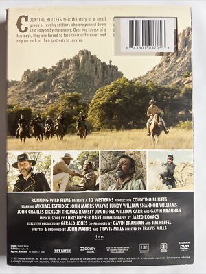 COUNTING BULLETS Michael Estridge SLIP SLEEVE DVD B2G1FREE