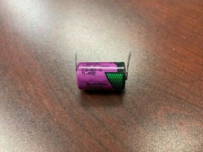 QTY-1 Tadiran TL-4902/T 3.6V 1/2 AA 1.2 Ah Lithium Battery w/ Tabs