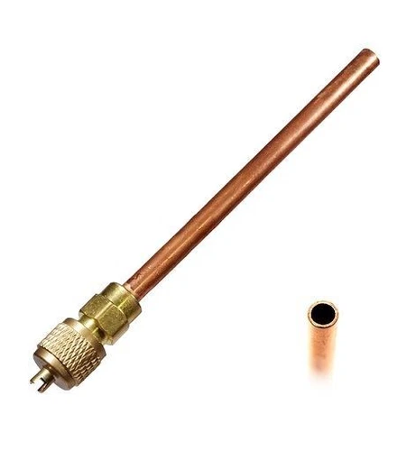 Refrigerator cooling system filling valve with tube Ø6x100mm
