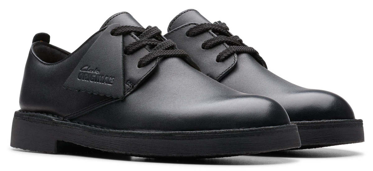 Clarks Desert London Black Leather - 26177675 - KIDS  display picture 1