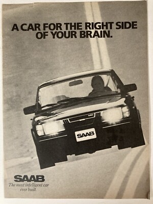 1982 Saab Turbo Print Ad