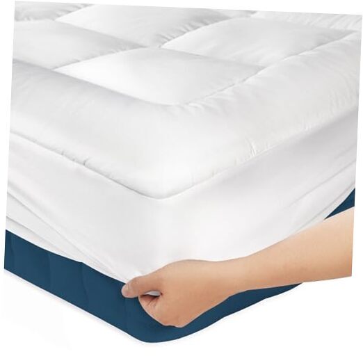 Niagara Mattress Topper - Pillow Top Mattress Cover Quilted Fitted Cotton Twin