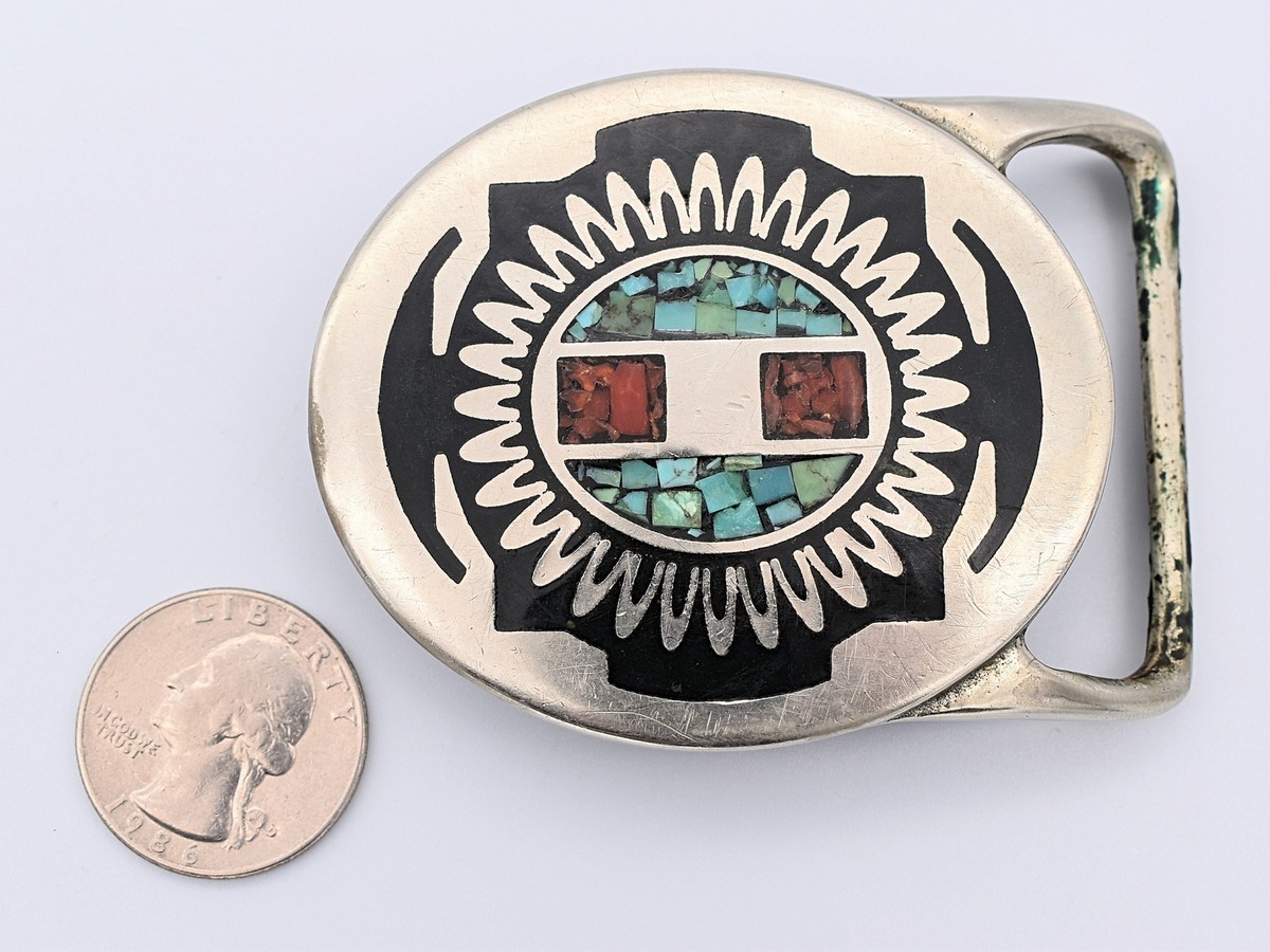 Limited Edition Tech Ether Guild “Choctaw” vintage belt buckle Limited Edition Tech Ether Guild  main image 2