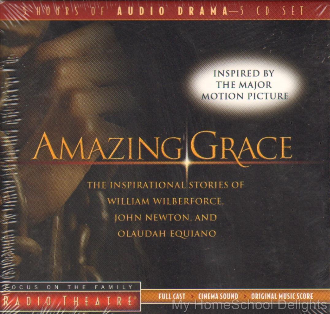 New AMAZING GRACE Focus on the Family Radio Theater Audio 5-CD Set  Biographies 9781589973930 | eBay
