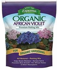 Espoma Organic Natural Potting Soil Mix for African for Violets, 4qt