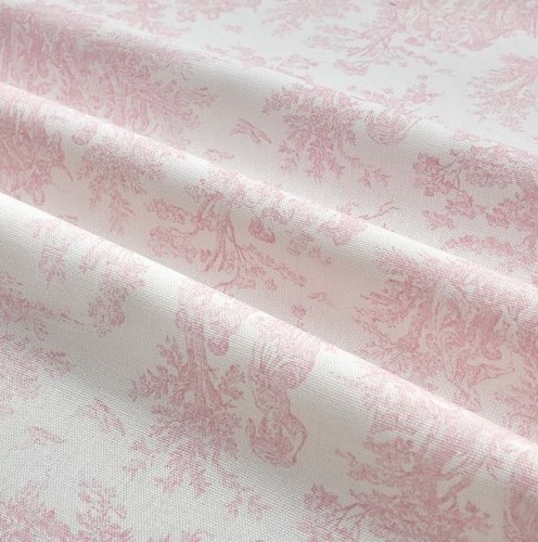 Pink Toile Table Runner French Colonial Decor Centerpiece Baby Bridal Shower - Picture 4 of 10