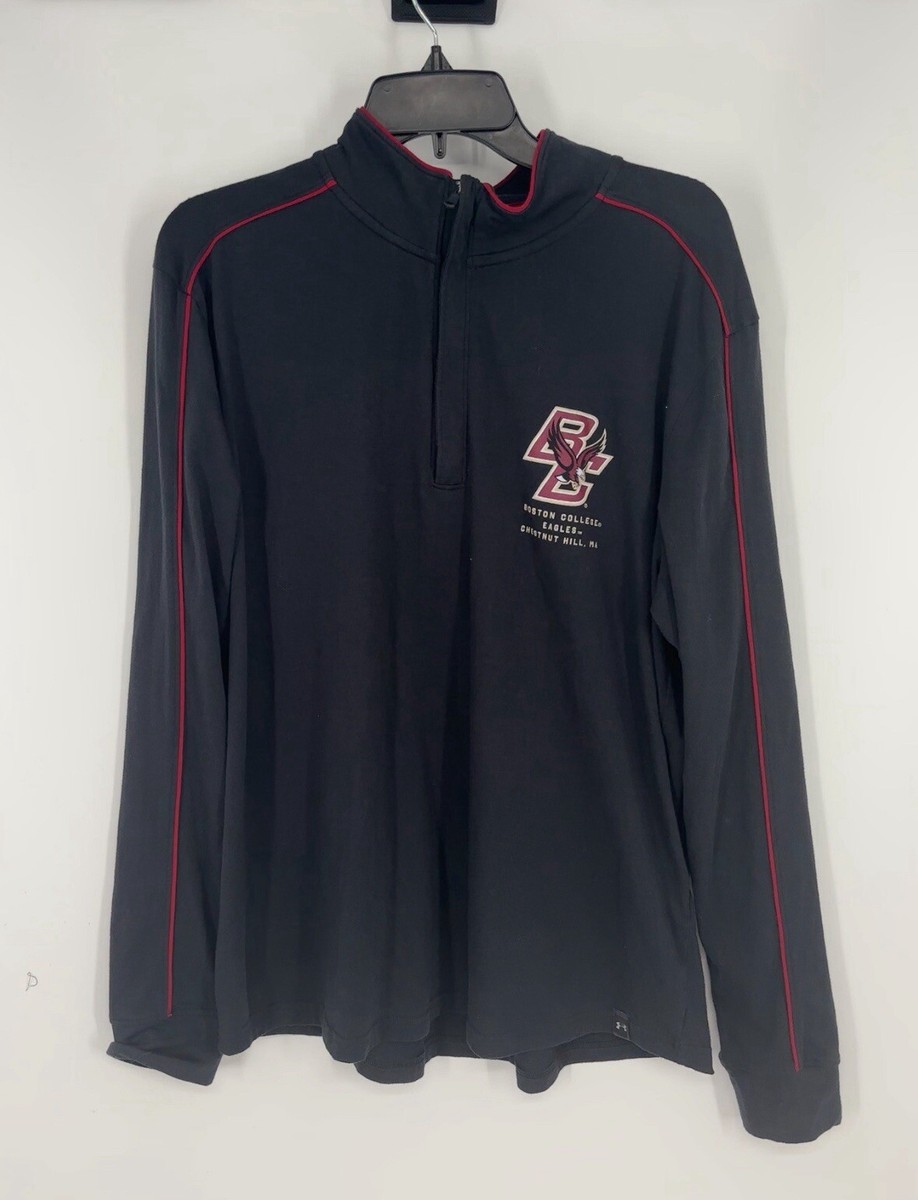 Boston College Eagles Under Armour Quarter 1/4 Zip Sweatshirt