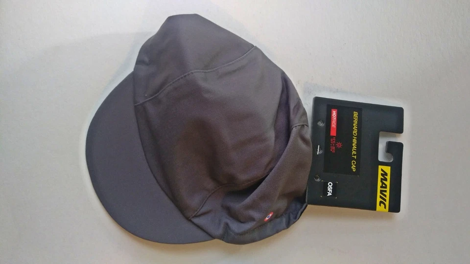MAVIC Bernard Hinault Cycling Cap One size fits most Gray The Badger - Image 3 of 3