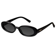 Retro Tiny Oval Sunglasses for Women with Small Face Narrow Style MS52360