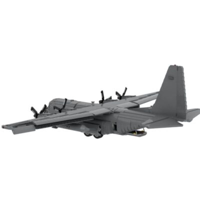 C-130 Transport Aircraft Assembly 4911 teile MOC-67338 für Personen ab 13 Jahren