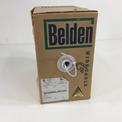 Belden 1583A F6H CAT5 Non-Plenum Communications Cable 4 Pair 24awg 324' Gray