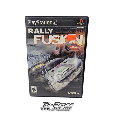Rally Fusion Playstation 2 PS2 NO MANUAL tested free shipping