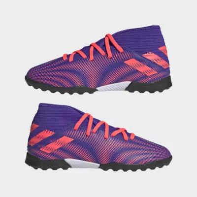 ADIDAS BOYS NEMEZIZ 19.3 ASTRO TURF TRAINERS SHOES SOCCER ASTROS FOOTBALL BOOTS
