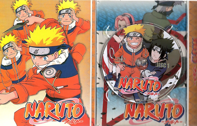 Naruto: Part 1 [DVD] 3-Disc Set w/Slipcover - Chapters 1-25 | eBay