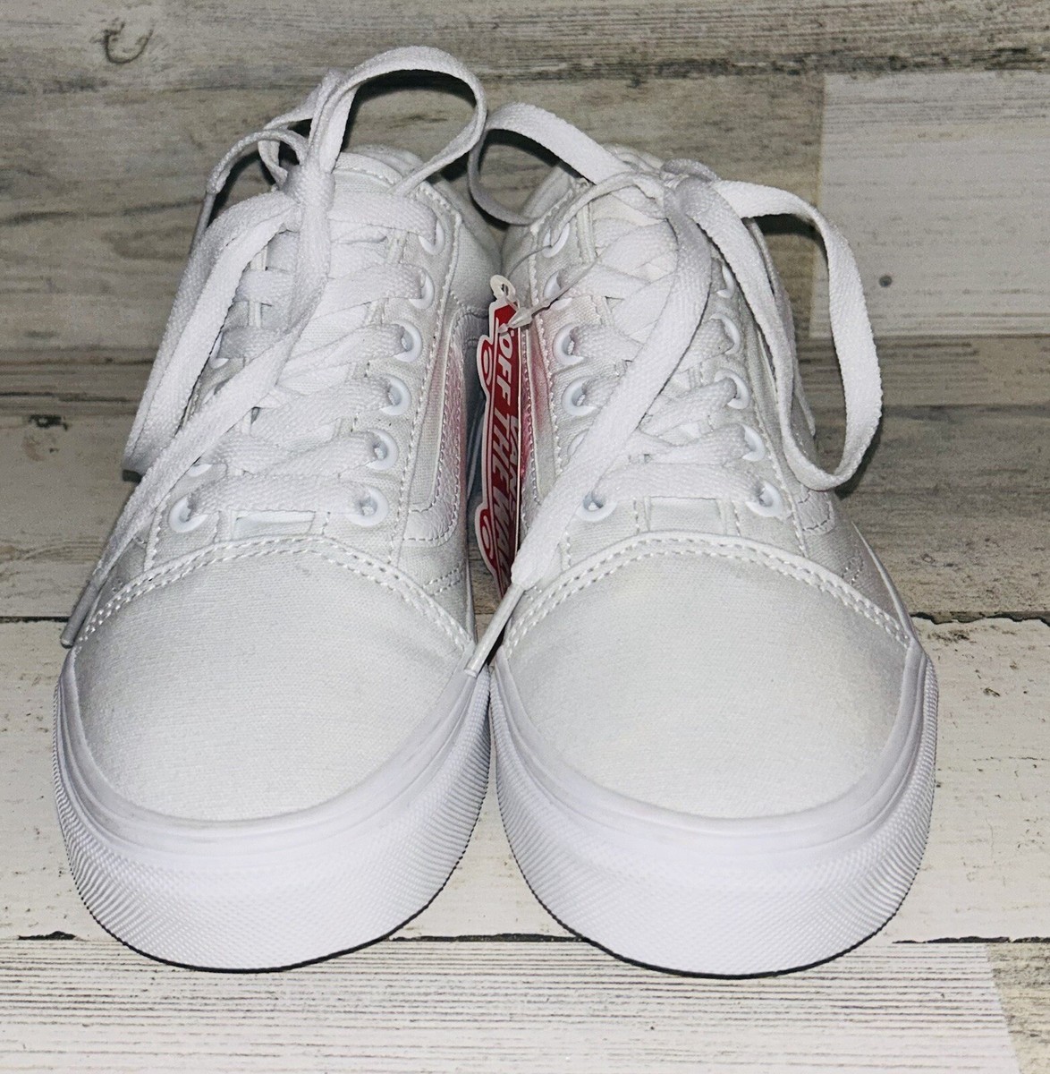 Vans Unisex Off The Wall 508731 White Casual Sneakers Size  display picture 2
