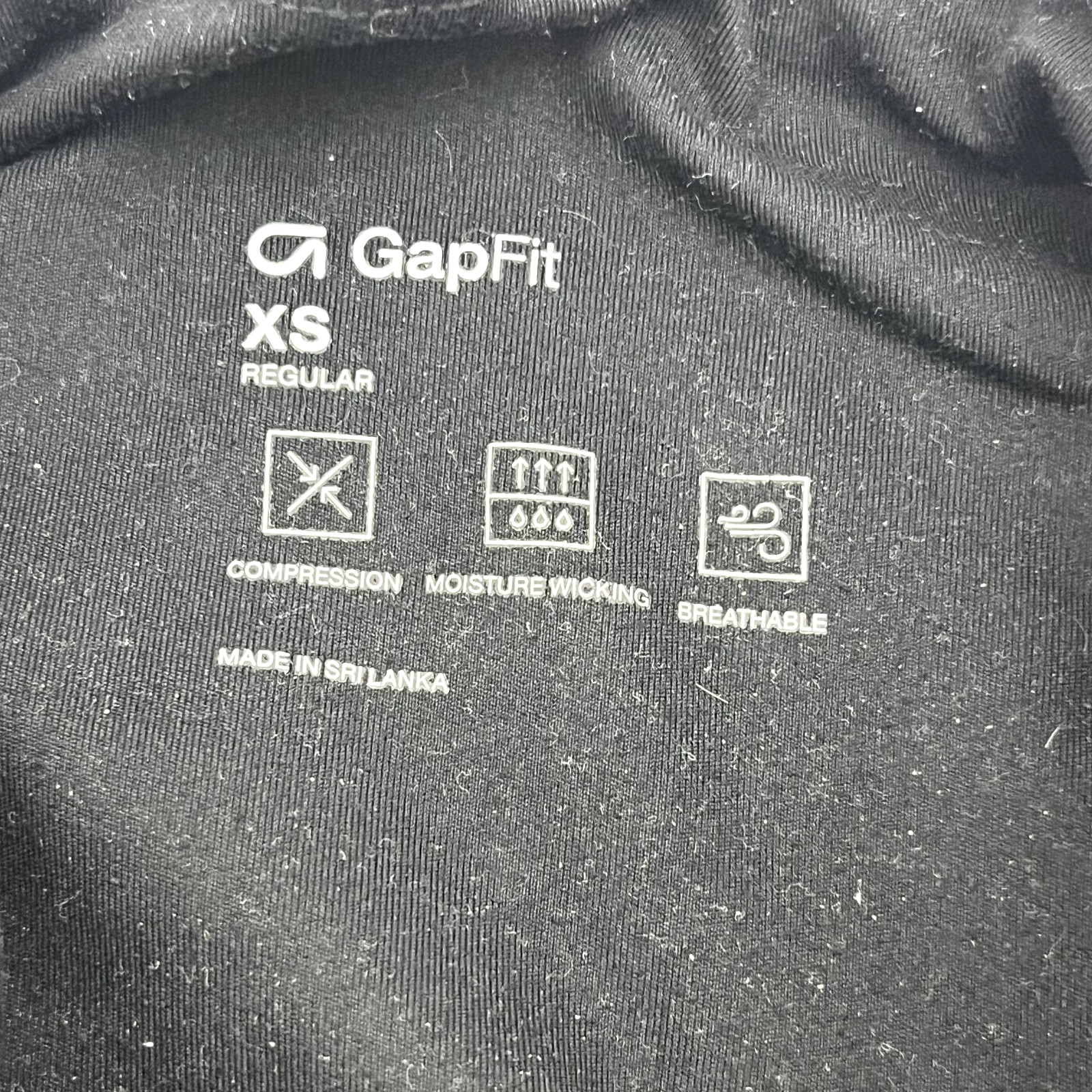 Gap Black High Rise Power Split Flare Leggings Wo… - image 2