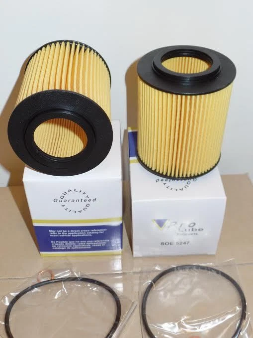 Lote de 4 filtros de aceite de motor para BMW X3 X5 Z3 320 323 325 328 330 525 528 530 Foto 2 de 2