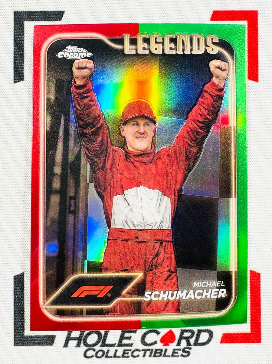 Topps MICHAEL SCHUMACHER シューマッハ リフラクター MICHAEL SCHUMACHER 2024 Topps Chrome Formula 1 F1 #192 Green