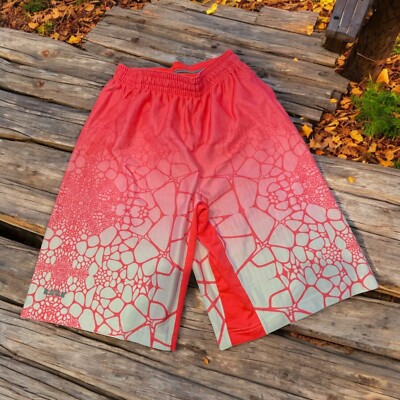 Nike Lebron James Basketball Shorts Mens Medium All Over Print Baggy 11