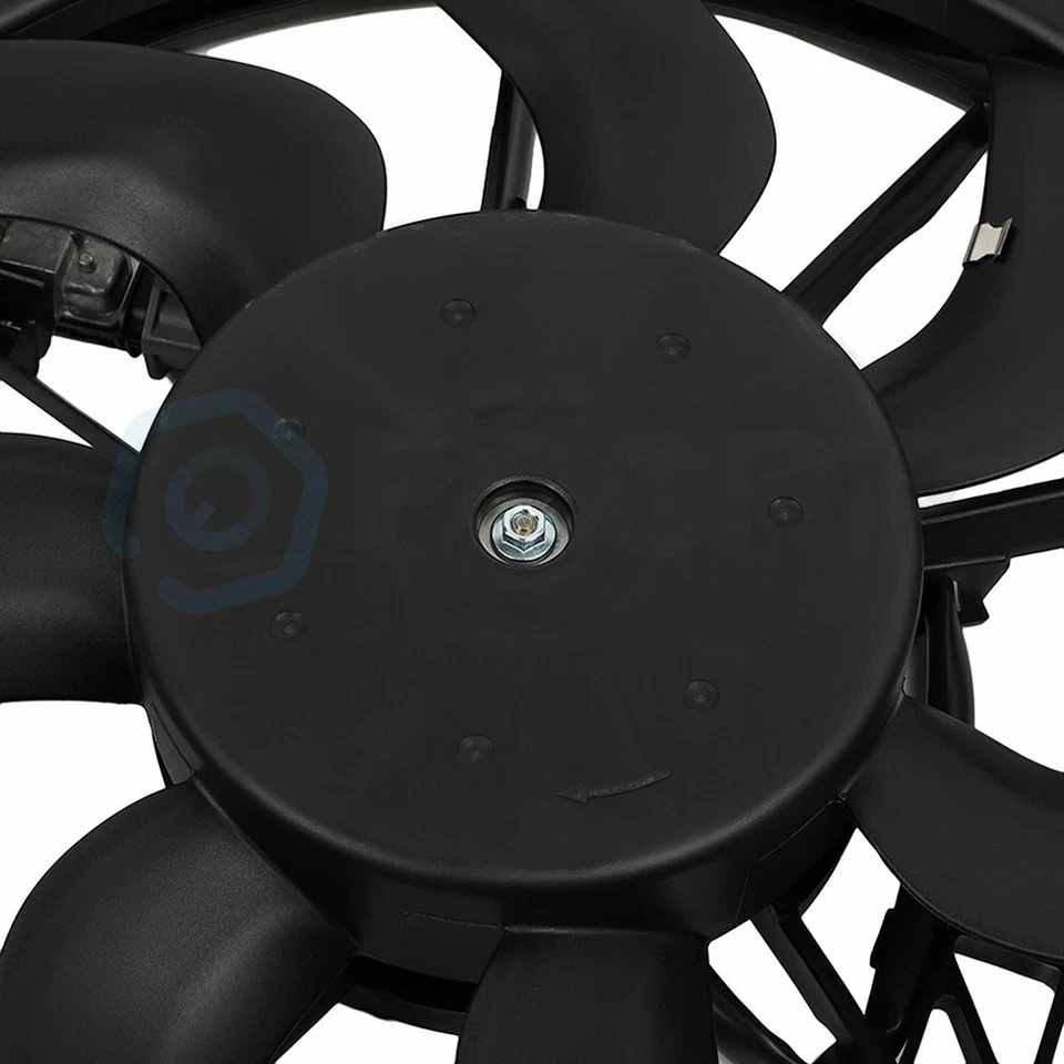 Radiator Condenser Cooling Fan Assembly For 2010-2012 Ford Flex Lincoln MKT Foto 4 de 4