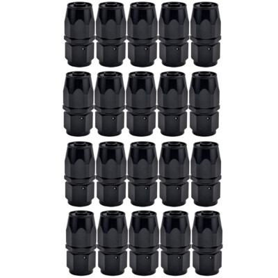 20PCs 10AN AN10 -10AN Swivel Hose End Fitting Adapter Oil/Fuel/Gas Hose Line