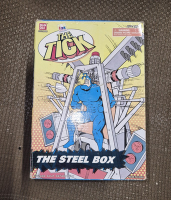 Bandai The Tick Steel Box Playset Gray Plastic MPN 2045 Ages 4+ Cartoon