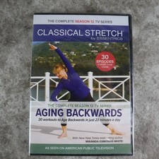 Classical Stretch by ESSENTRICS DVD Season 12 Aging Backwards 4 Disc