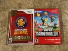 Two Wii Mario games | New Super Mario Bros. Wii + Super Mario All Stars