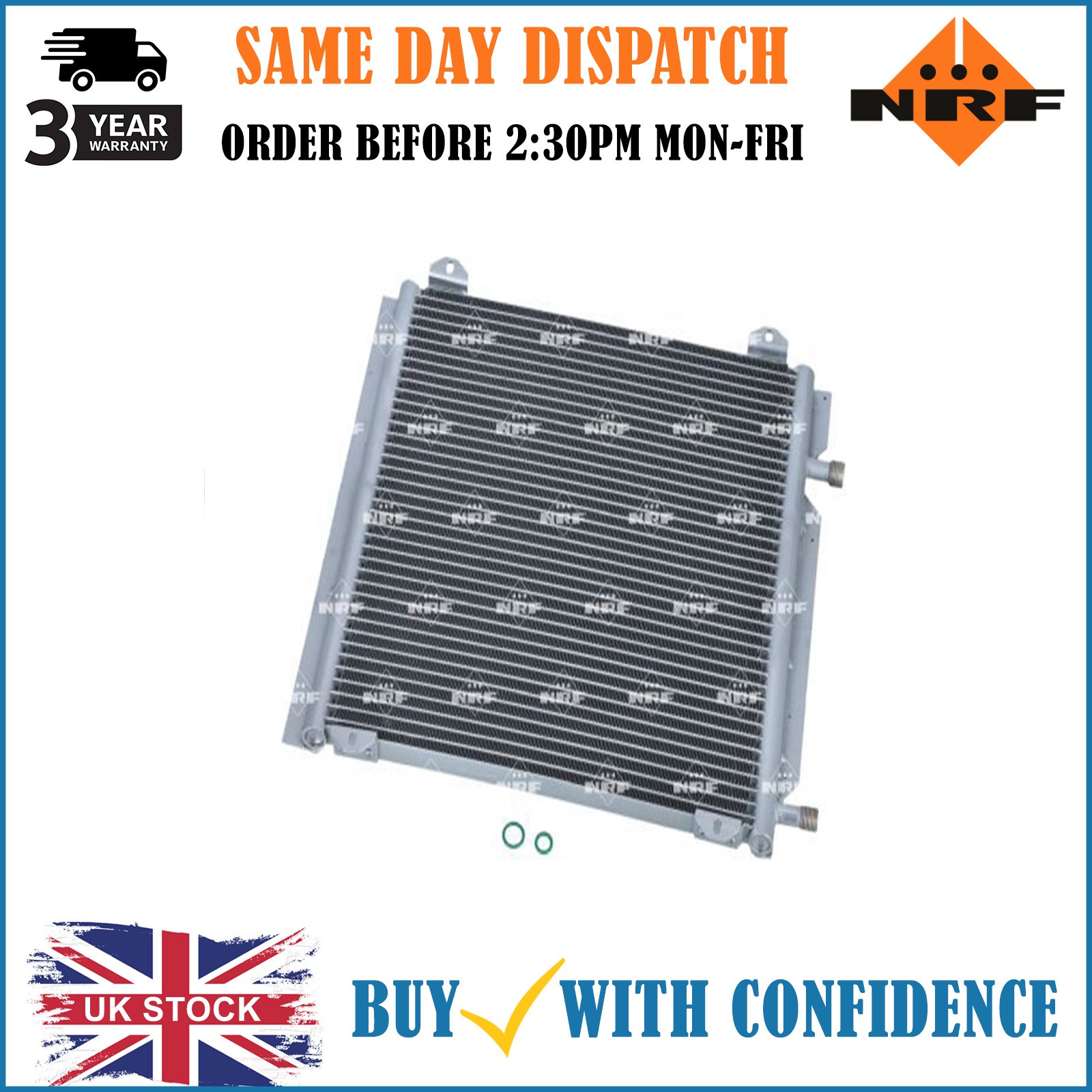 NRF 35785 Condenser, air conditioning for RENAULT - Image 12