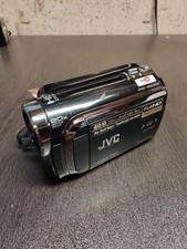 JVC Everio GZ-HD300BU Full HD 1080i SD Card Camera/Camcorder Touch Screen Tested