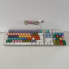 Apple A1048 Colored USB Final Cut Digidesign Keyboard Clear White UK