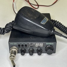 Uniden CB Radio PRO520XL w/ Microphone, Untested, As Is
