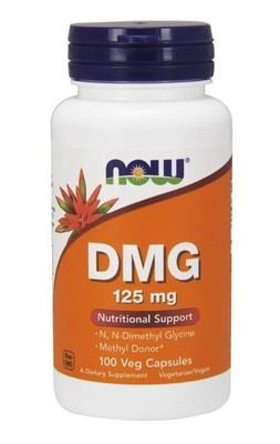 Now Foods DMG Dimethylglycin 125 mg 100 vegetarische Kapseln