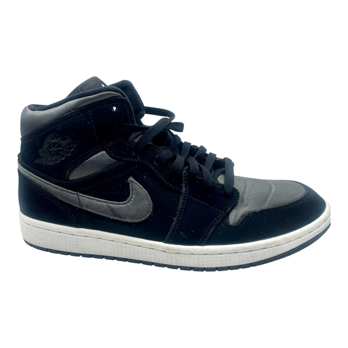 Jordan 1 SE Nylon Mid Black Grey for Sale | Authenticity 