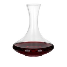 Decanter vino rosso 1 litro in vetro trasparente