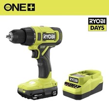 RYOBI ONE+ 18V 1/2” Drill Driver Kit W/ 1.5 Ah Battery & Charger PCL206K1 *NEW*