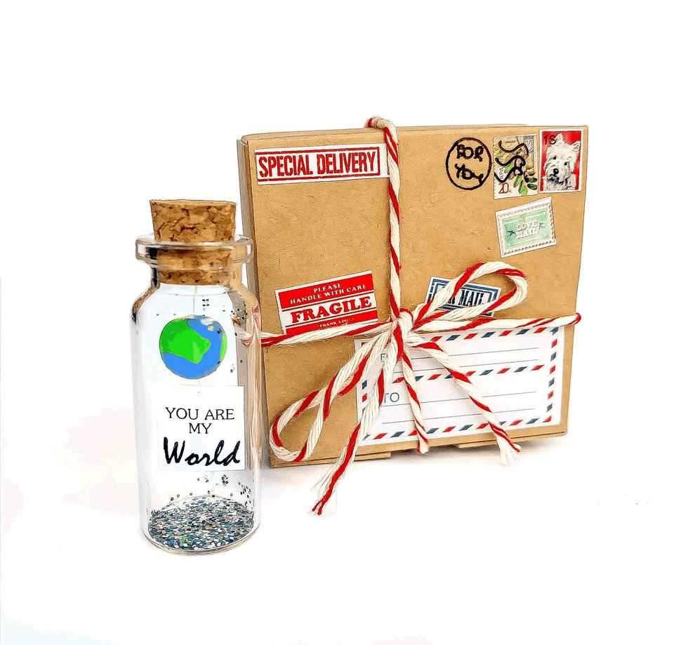 Cute Girlfriend and Boyfriend Gifts Personalized Anniversary Present for Her - Image 3 of 4