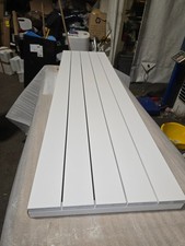 KUDOX ALULITE FLAT ALUMINIUM RADIATOR 1800 X 470MM WHITE 3897BTU (445)