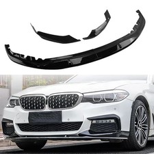 Front Bumper Lip Spoiler Splitter Gloss Black Fits For 17-20 Bmw G30 M-sport Front Bumper Lip Spoiler Splitter Gloss Black Fits For 17-20 Bmw G30 M-sport