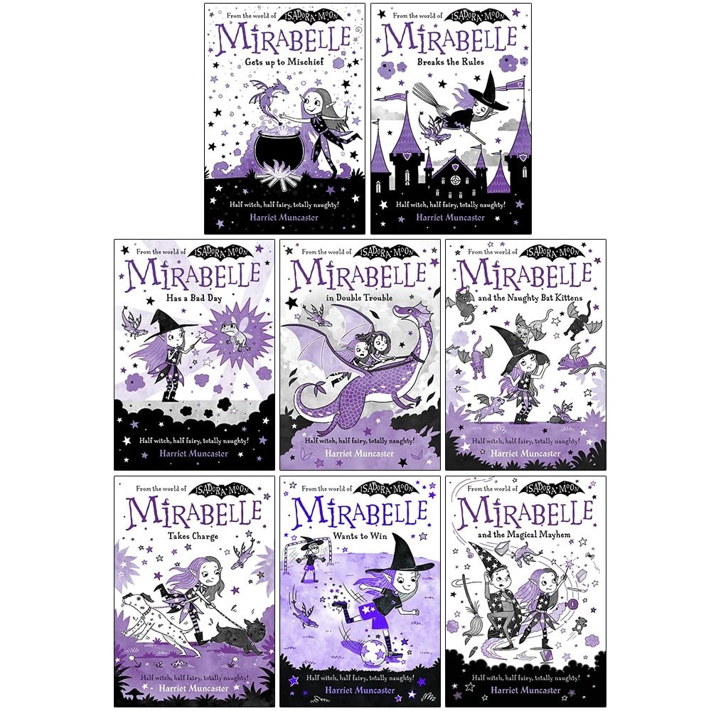 Harriet Muncaster Mirabelle 8 Books Collection Set Mirabelle In Double Trouble