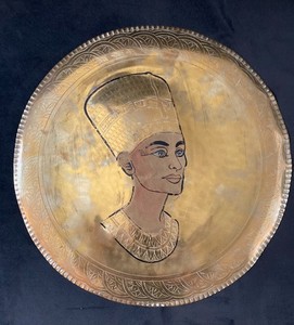 Egyptian Wall hanging/decor, brass