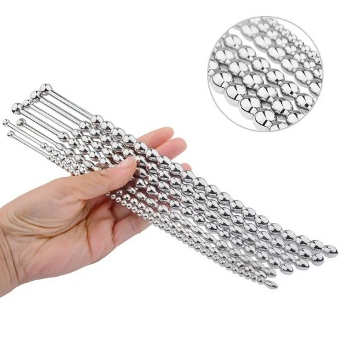 -Dilator-Stainless-Steel-Penis-Metal-Stimulation-Masturbation-