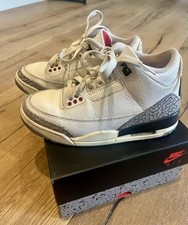 Nike Air Jordan 3 Retro White Cement Reimagined US 3.5 Youth Kids Boys shoes