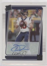 2021 Panini Clearly Donruss Rated Rookie Auto Davis Mills #58 Auto 0a6