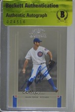 BAS 2005 Donruss Classics Mark Prior #50 Authentic Auto 3c7