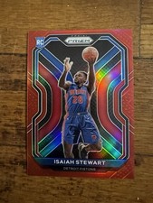 ISAIAH STEWART PANINI PRIZM RED RC #204/299