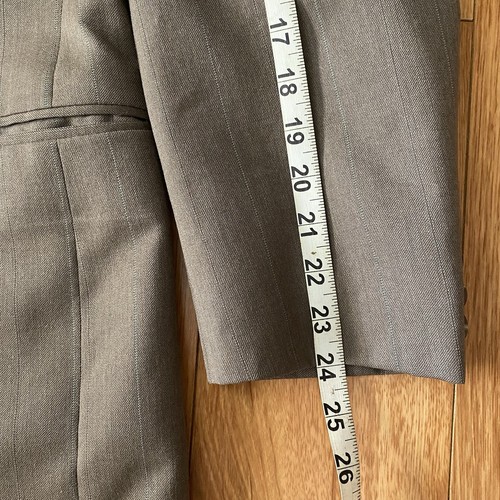 Vintage Ralph Lauren Suit Brown 100% Wool Polo University Mens Jacket and Pants - Picture 6 of 24