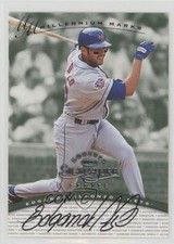 1997 Donruss Signature Series Millennium Marks 837/1000 Edgardo Alfonzo Auto 0l1